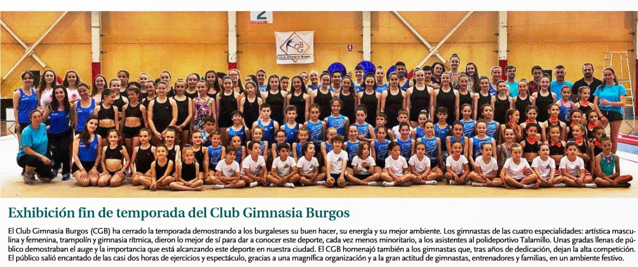 Diario de Burgos club gimnasia burgos