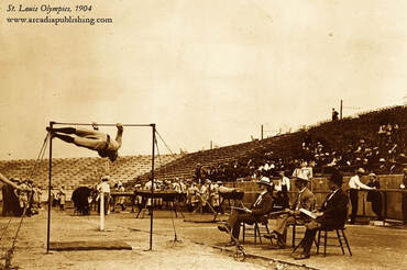 San Luis juegos olímpicos 1904 barra fija